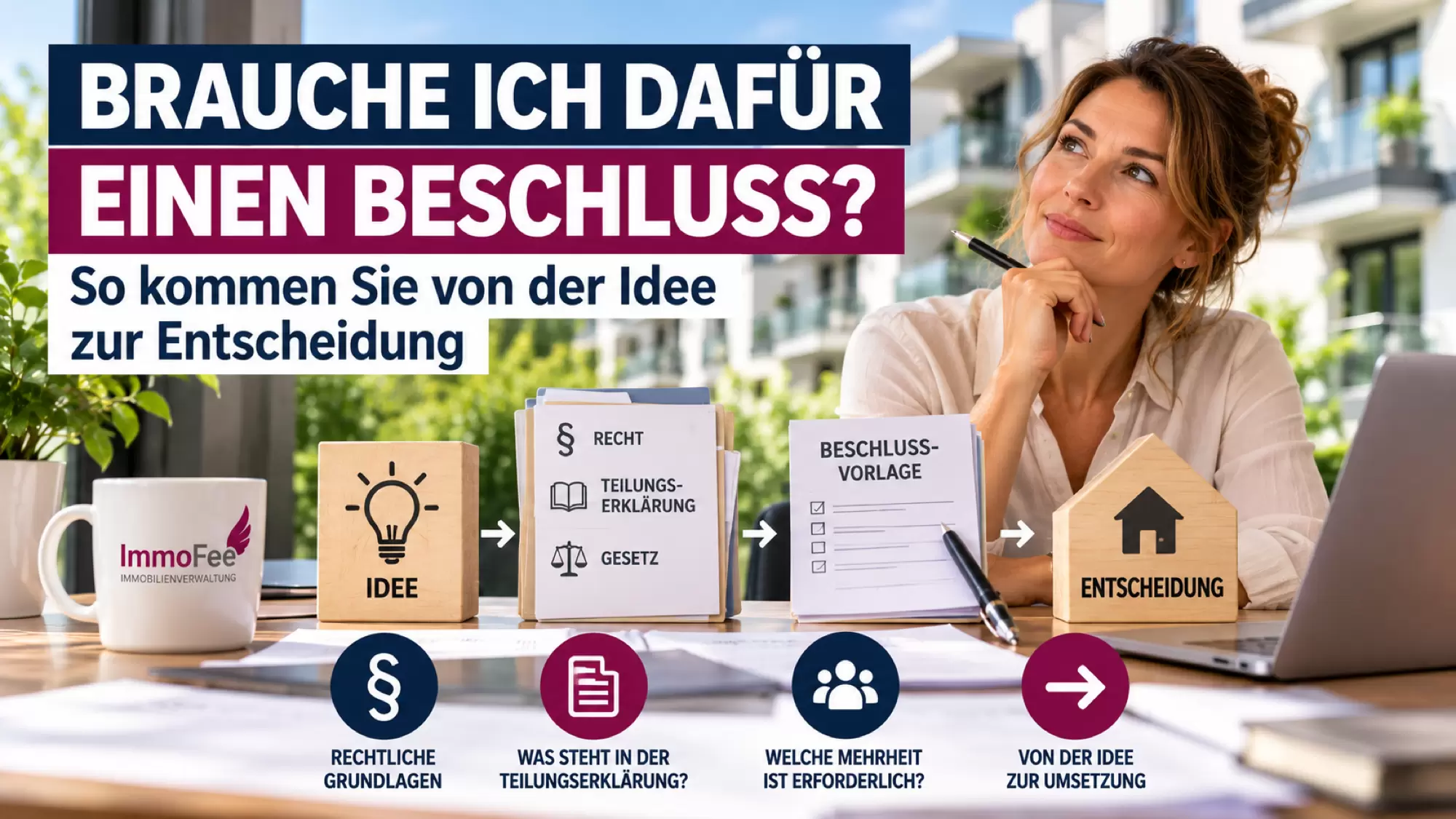 Brauche ich dafür einen Beschluss? So kommen Sie von der Idee zur Entscheidung