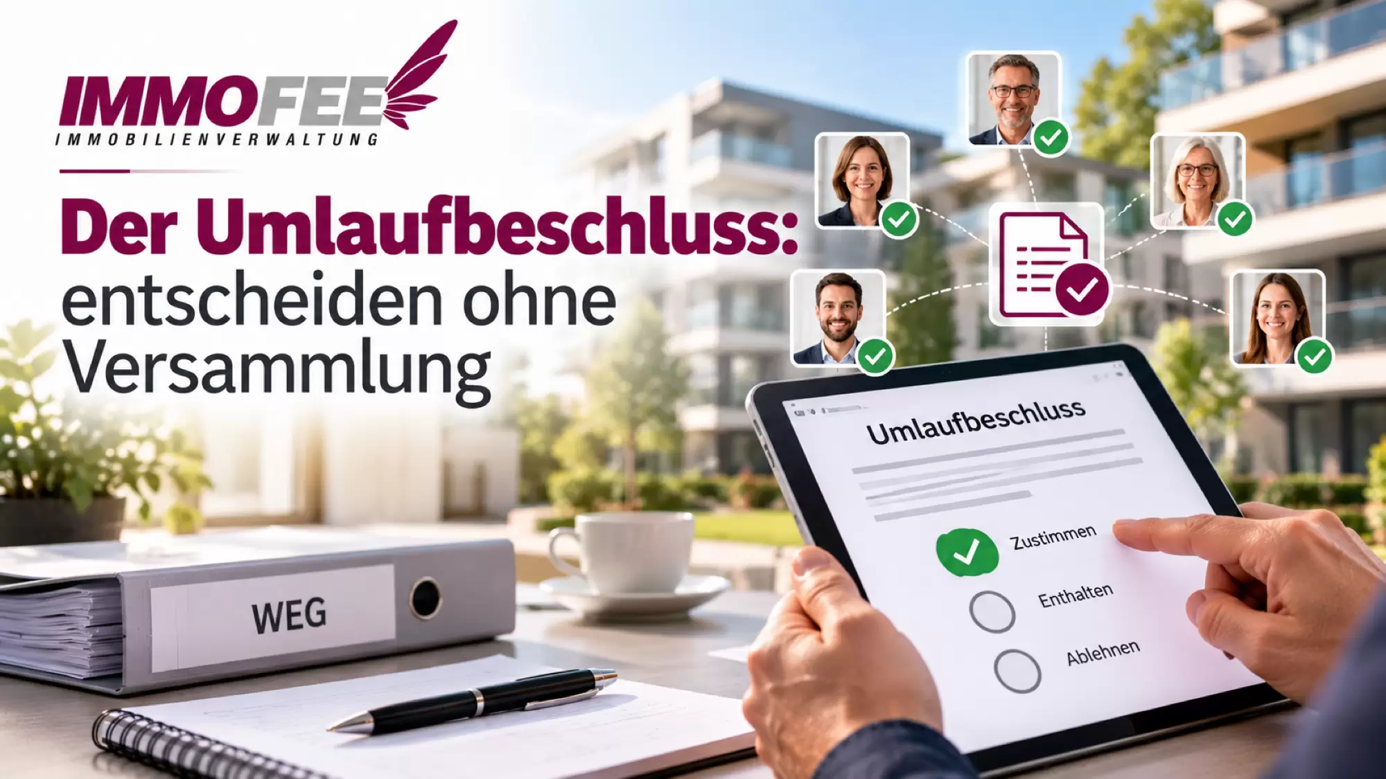 Der Umlaufbeschluss: entscheiden ohne Versammlung