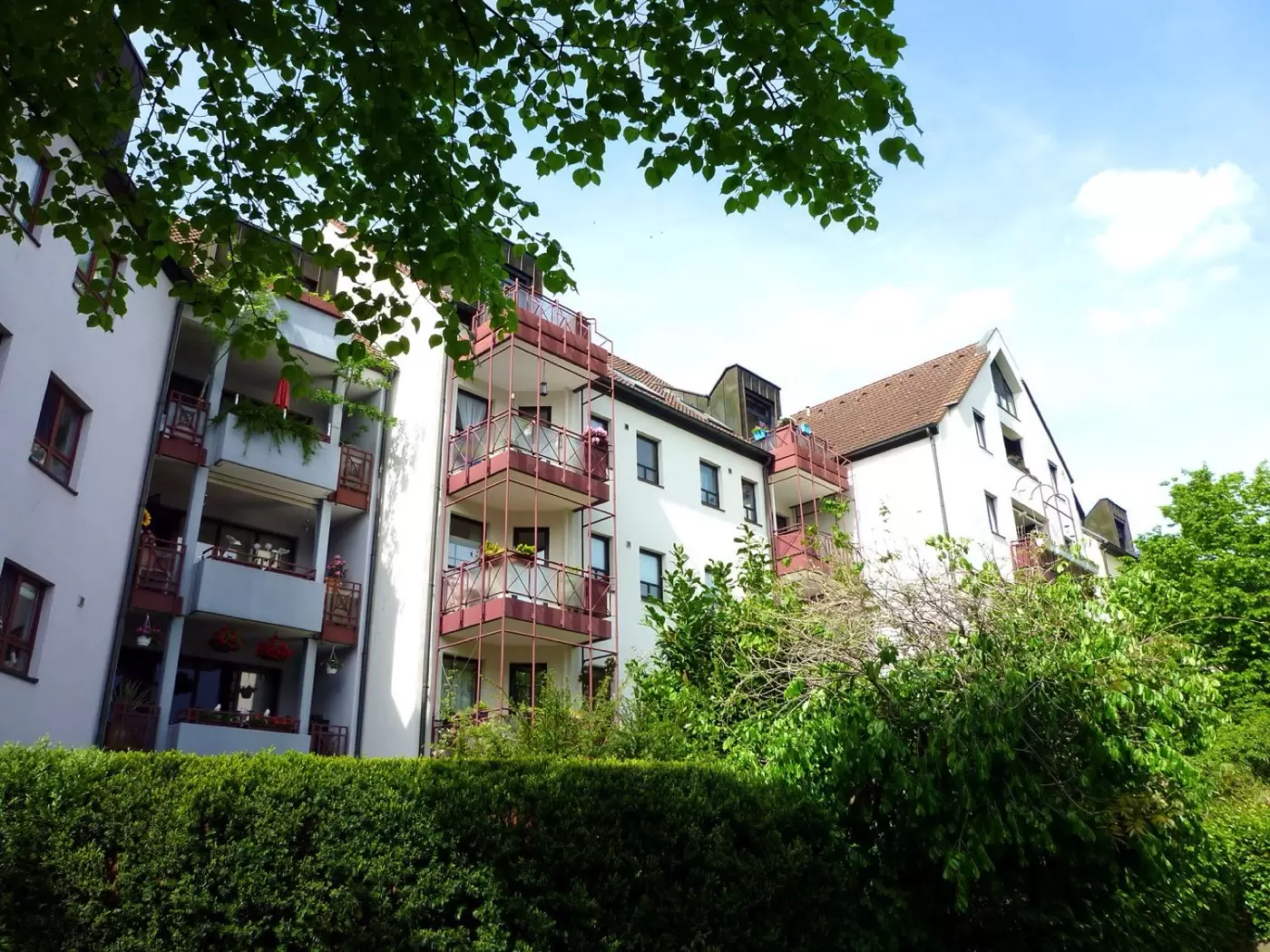Von der ImmoFee KG betreute Wohnanlage